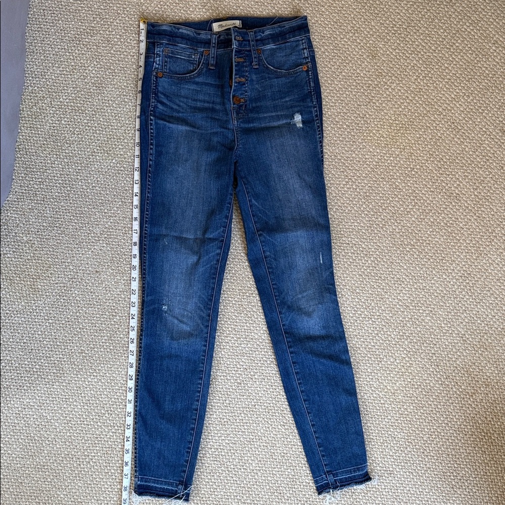Madewell Dark Blue Skinny Jeans